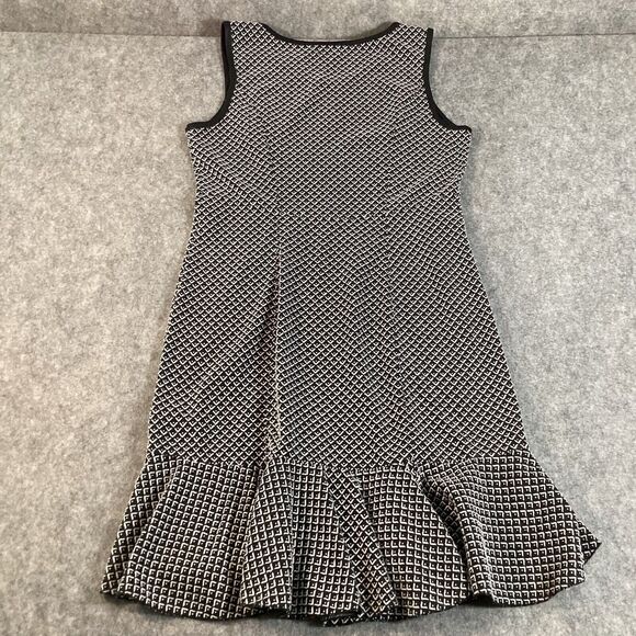 Max Studio Print Pattern Sleeveless Knit Stretch Party Geometric Dress Size L - Picture 5 of 13